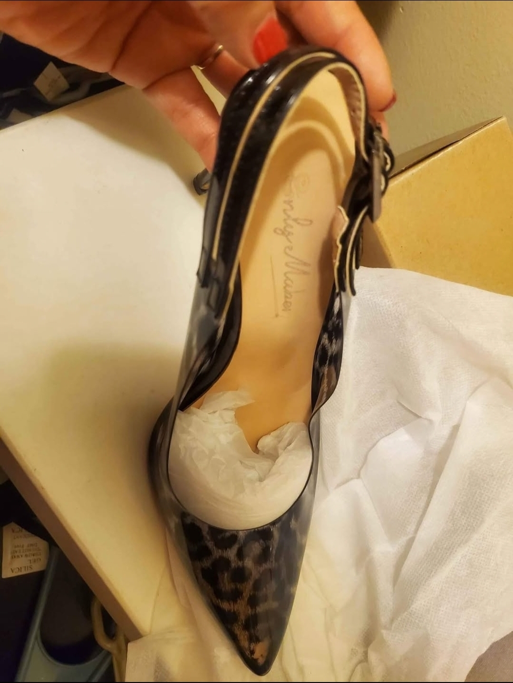 Handmade Leopard Print Heels